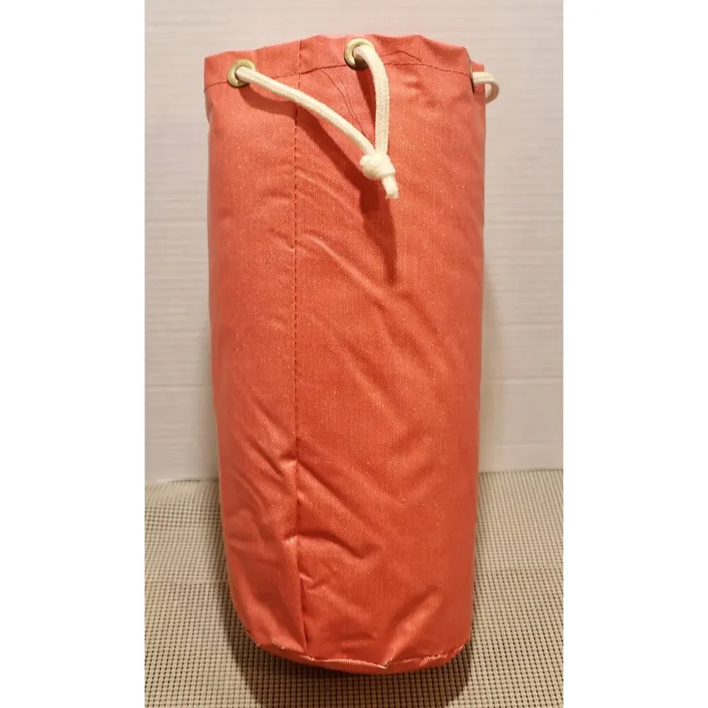 70s Beach Bum Beach Blanket & Bag By Heritage Quilts Red White